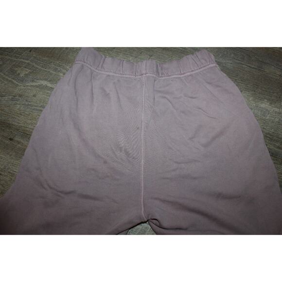 Mate The Label‎ Organic Fleece Relaxed Pocket Sweatpants Purple Joggers $128 XS - Picture 4 of 5